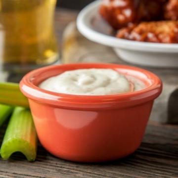 RAMEKIN MELAMINA NARANJO 90 ml