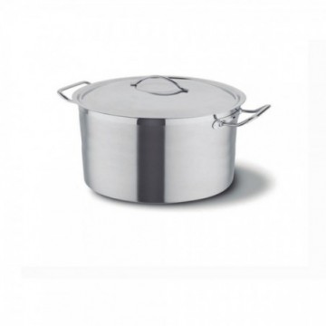 OLLA C/TAPA ACERO INOX...