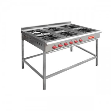 ANAFE INDUSTRIAL 6 PLATOS