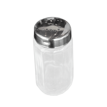 SALERO VIDRIO CON TAPA ACERO