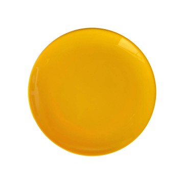 PLATO MELAMINA 16 CM AMARILLO