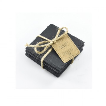 SET POSAVASOS PIEDRA PIZARRA