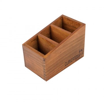 PORTA CUBIERTOS MADERA...