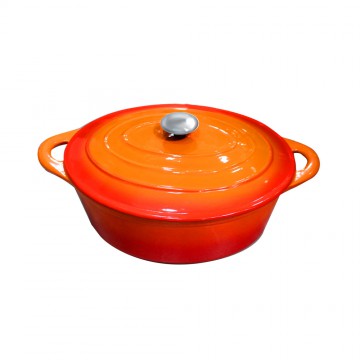 OLLA HIERRO FUNDIDO OVALADA...