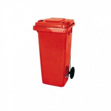 CONTENEDOR CON PEDAL ROJO...